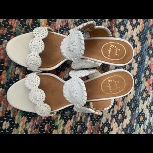 Jack Rogers Luccia Wedges Size 8